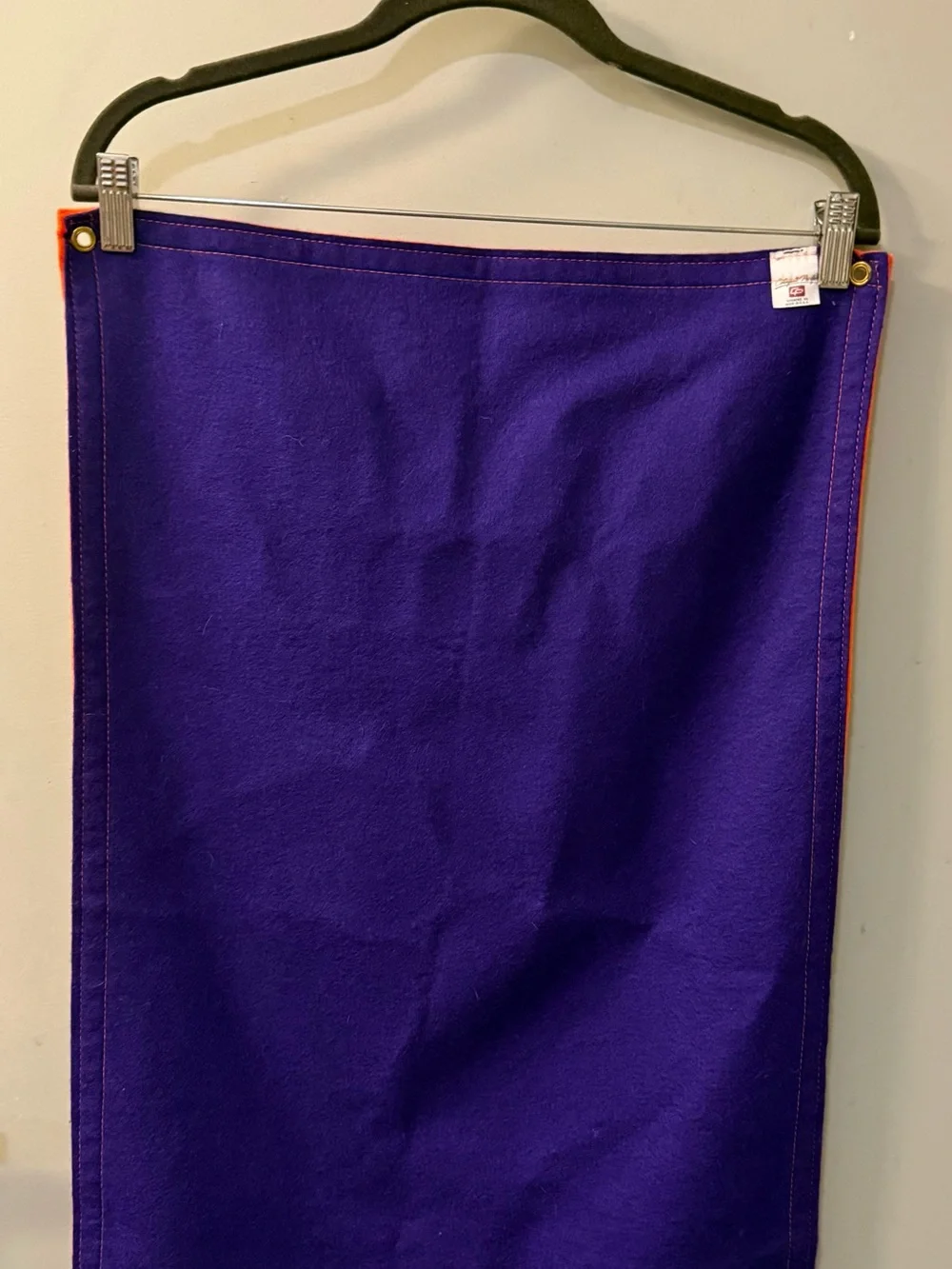 Clemson Tigers Banner Flag Lot 2 2015 ACC Champions & University Felt USA Made